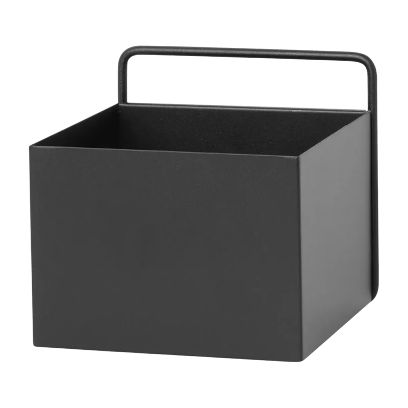 Rangement mural noir Wall Box - Ferm Living - The Cool Republic