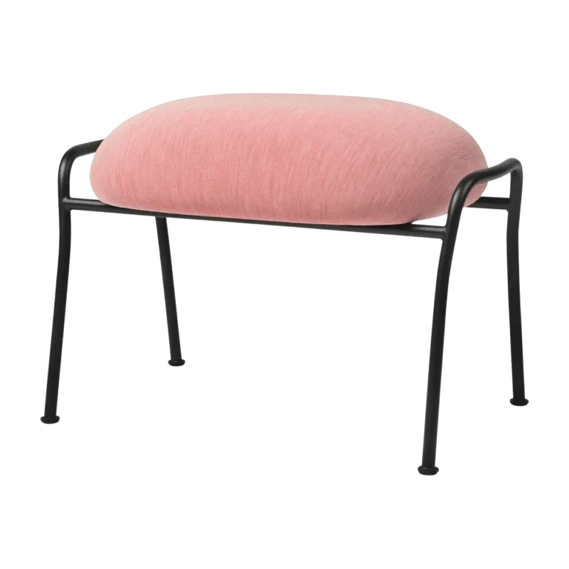 Repose-pieds en tissu Pink Hai - Hem - The Cool Republic