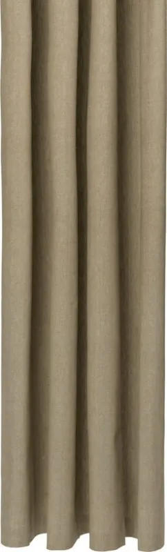 Rideau de douche en coton biologique olive 160x205cm Chambray - Ferm living - The Cool Republic