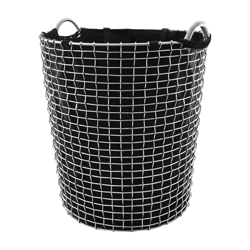 Sac en tissu noir pour panier 80 L Laundry Bag - KORBO - The Cool Republic