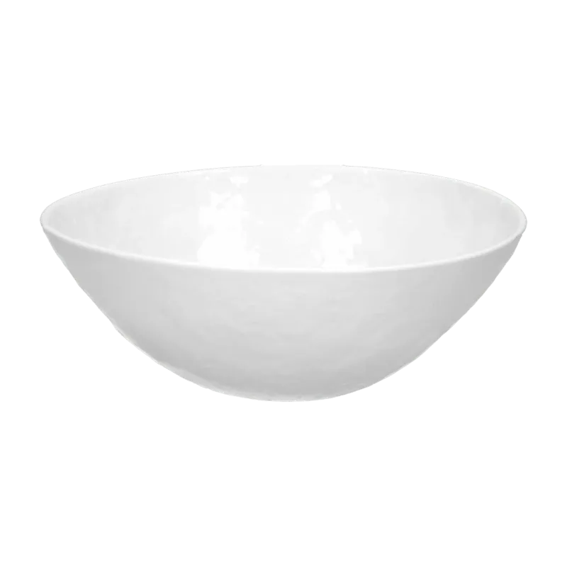 Saladier blanc en porcelaine Porcelino - Pomax - The Cool Republic