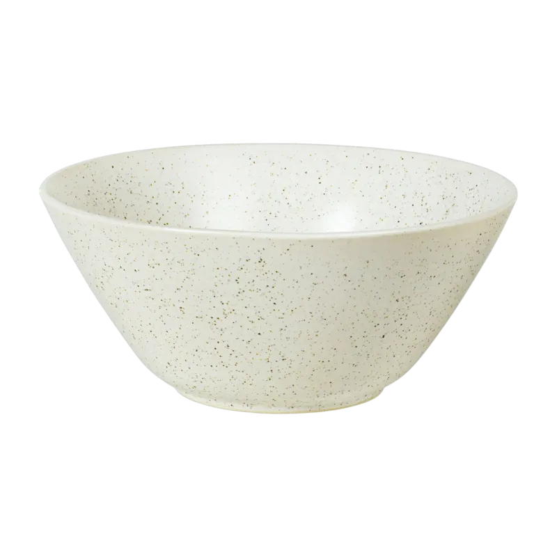 Saladier en grès crème 25 cm Nordic Vanilla - Broste Copenhagen - The Cool Republic