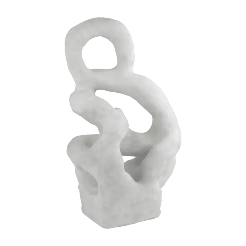 Sculpture blanche Art Piece - Mette Ditmer - The Cool Republic