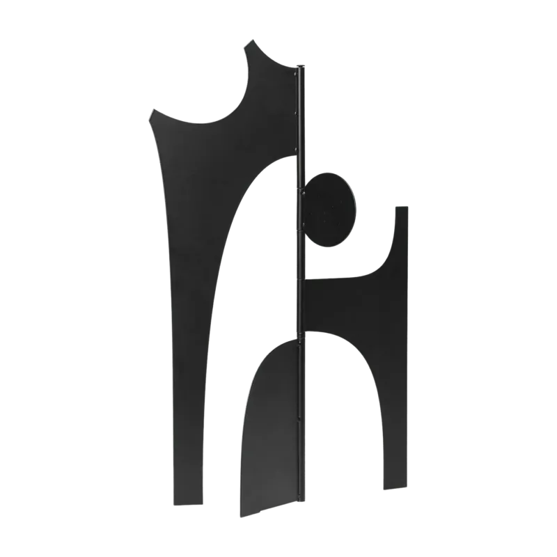 Sculpture en fer noir 20x18x42,7cm Contour Piece - Ferm Living - The Cool Republic
