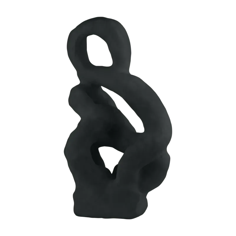 Sculpture noire Art Piece - Mette Ditmer - The Cool Republic