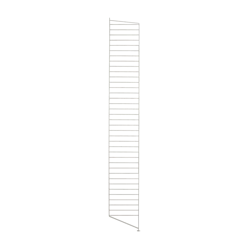 Set de 2 montants de sol en acier beige 200 x 30 cm - String furniture - The Cool Republic