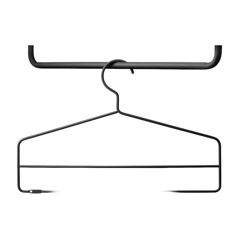 Set de 4 tringles en acier noir - String furniture - The Cool Republic