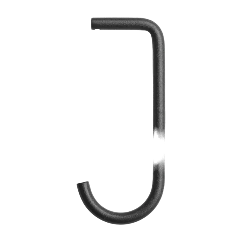 Set de 5 crochets en métal noir J - String furniture - The Cool Republic