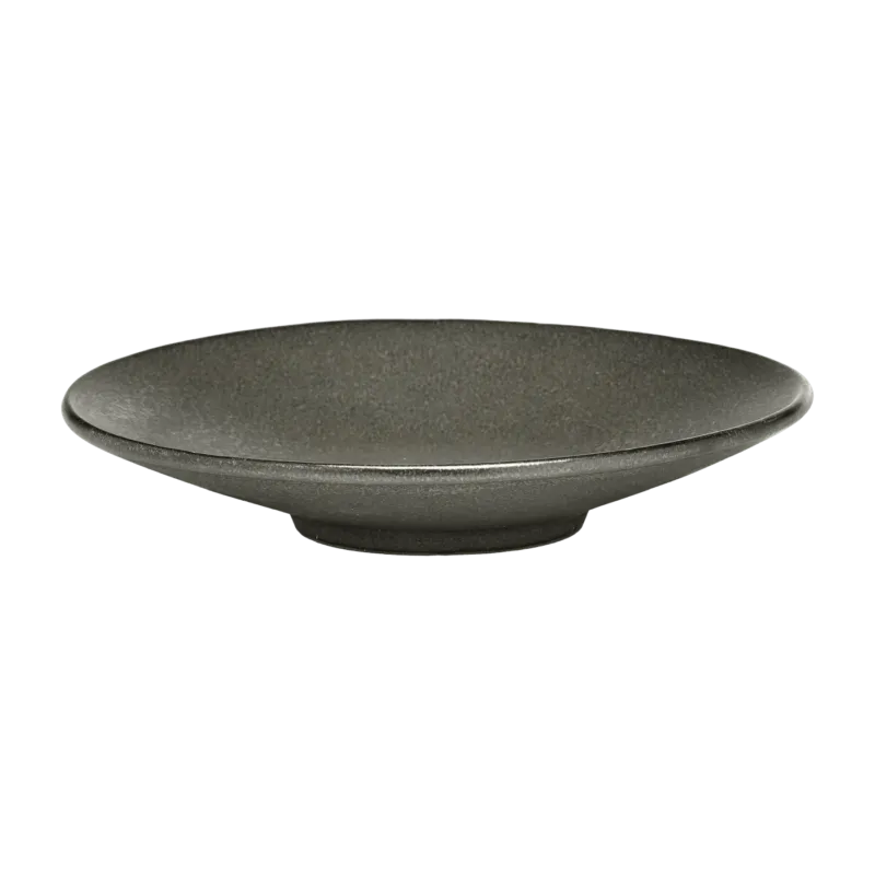Soucoupe en grès verte 14 cm Inku - Serax - The Cool Republic