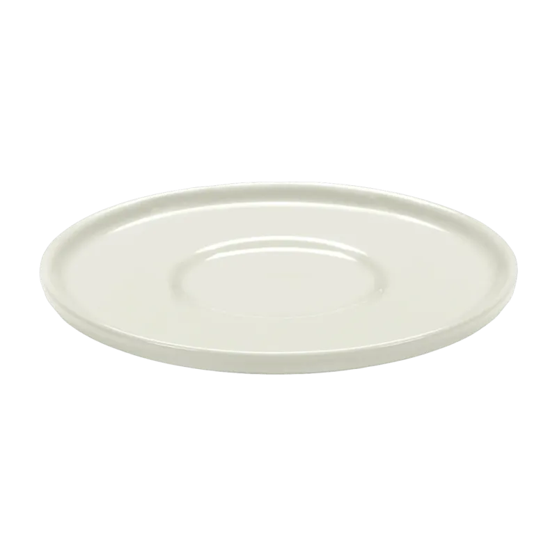 Soucoupe en porcelaine ivoire Cena - Serax - The Cool Republic