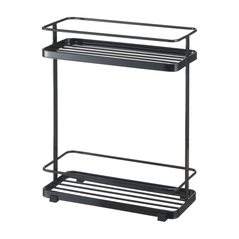 Support de salle de bain en acier noir Tower - Yamazaki - The Cool Republic