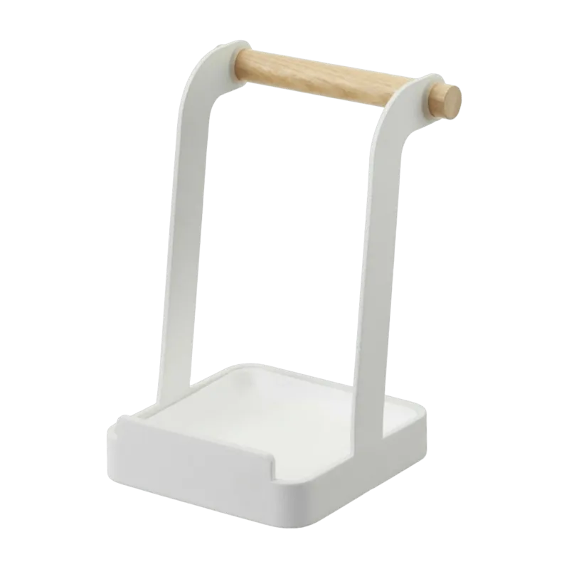 Support pour accessoires de cuisine blanc Tosca - Yamazaki - The Cool Republic