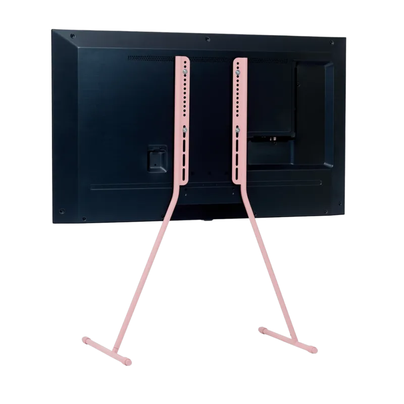 Support pour tv en métal rose 45x102cm Viva - Pedestal - The Cool Republic