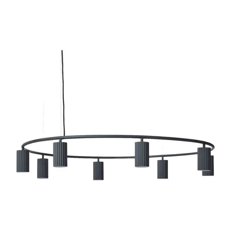 Suspension aluminium noir Donna Circle 100 - Pholc - The Cool Republic