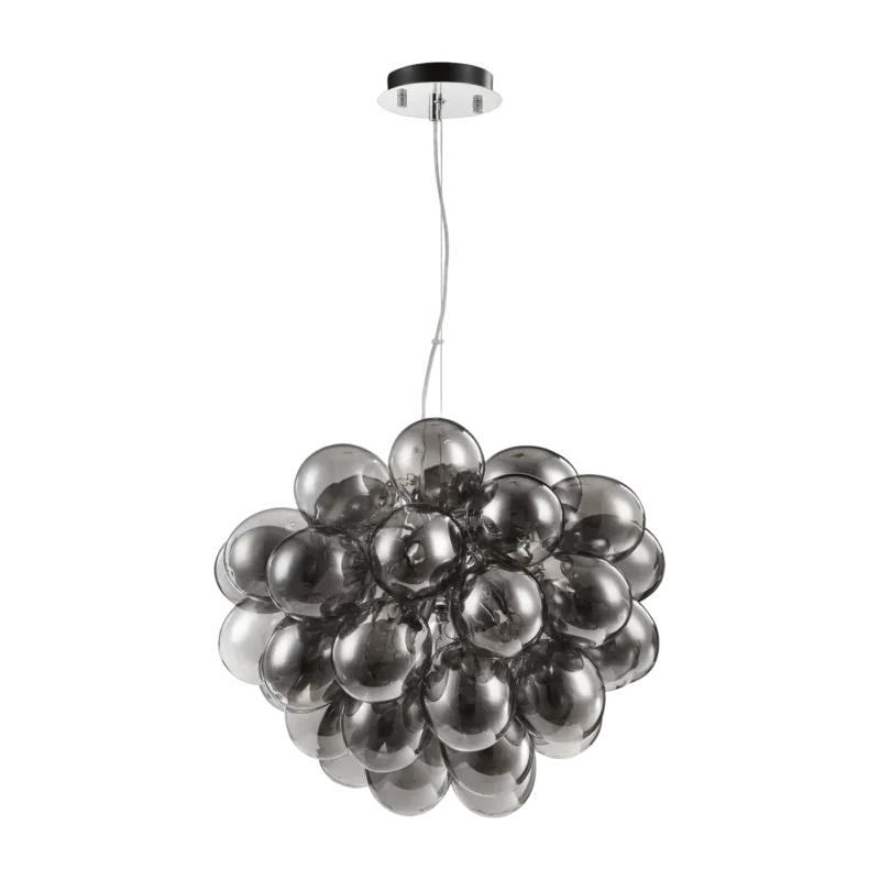 Suspension argentée en métal 40 cm Balbo - Maytoni - The Cool Republic