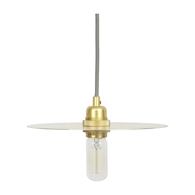 Suspension avec abat-jour et ampoule 25 cm Circle - Frama - The Cool Republic
