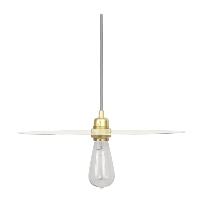 Suspension avec abat-jour et ampoule 40 cm Circle - Frama - The Cool Republic