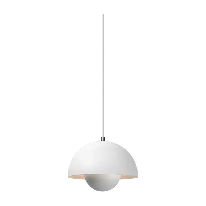 Suspension blanc mat Flowerpot VP1 - &tradition - The Cool Republic