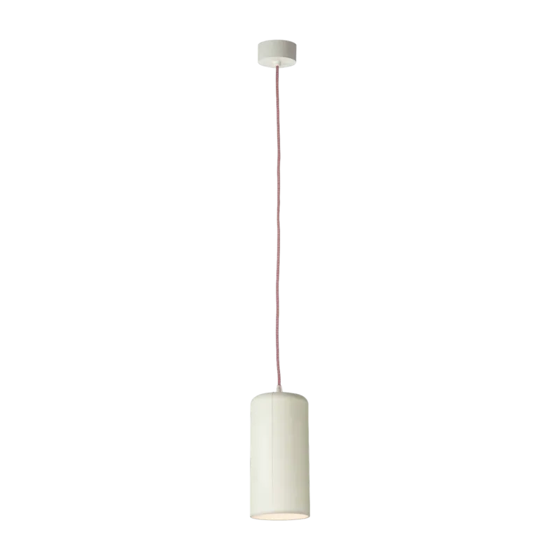 Suspension blanche et rouge Candle 1 - In-es.artdesign - The Cool Republic