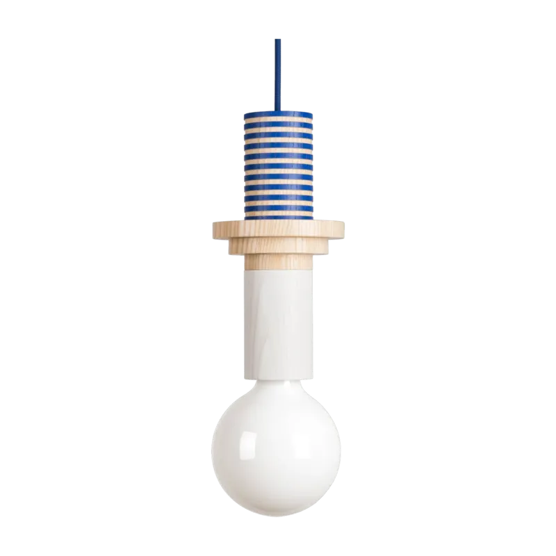 Suspension bleu Junit Column - Schneid Studio - The Cool Republic