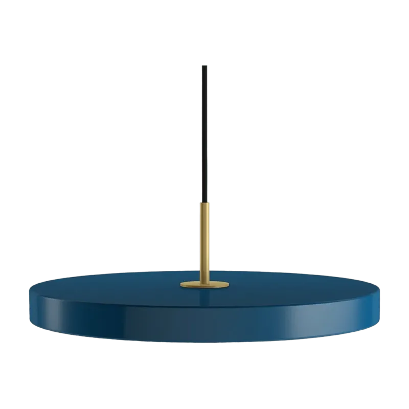 Suspension bleu pétrole LED Asteria - UMAGE - The Cool Republic