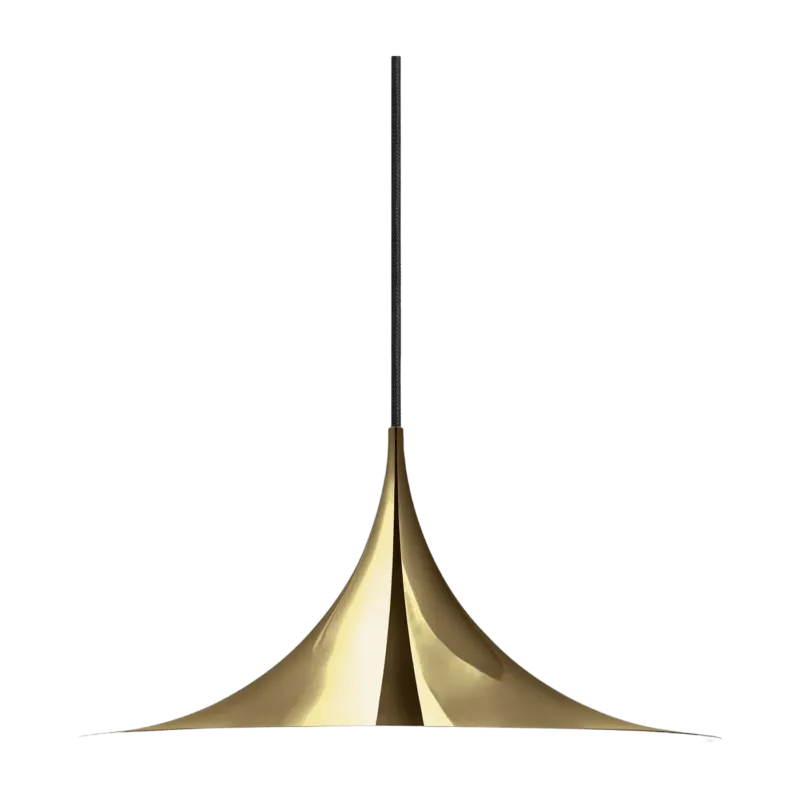 Suspension dorée 47 cm Semi - Gubi - The Cool Republic