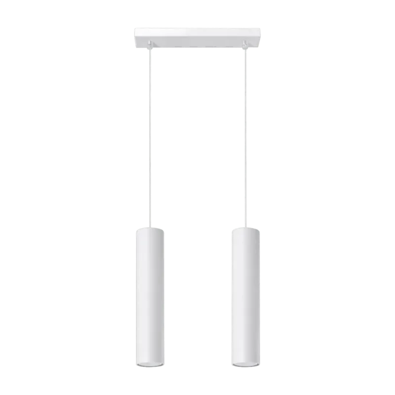 Suspension en acier blanc Lagos 2 - Sollux - The Cool Republic