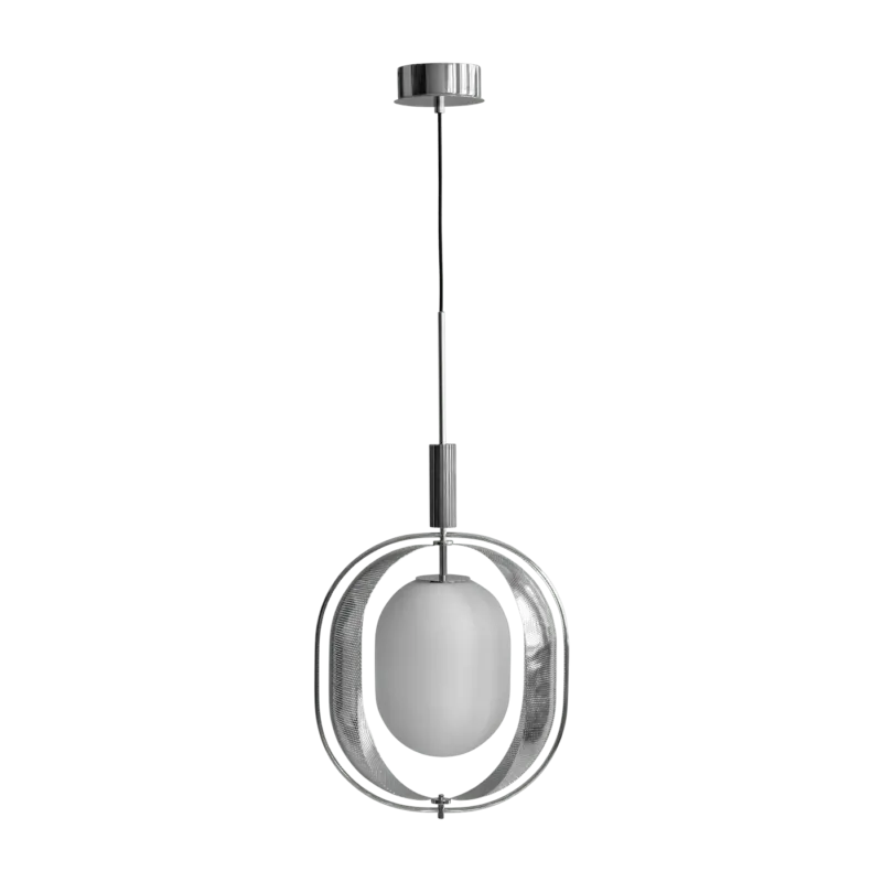 Suspension en acier chromé 30x54,5cm Pearl - 101 COPENHAGEN - The Cool Republic