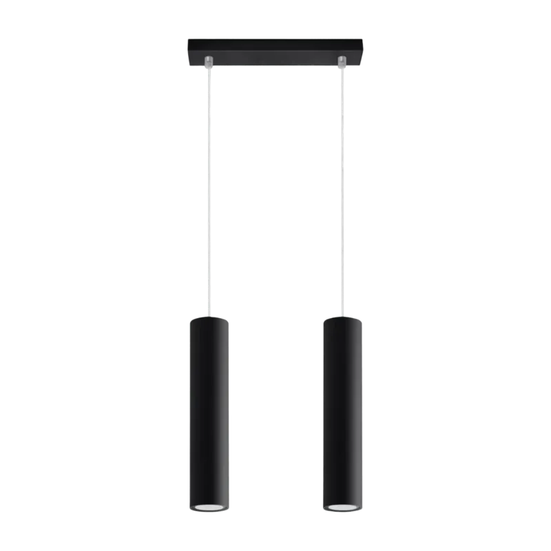 Suspension en acier noir Lagos 2 - Sollux - The Cool Republic