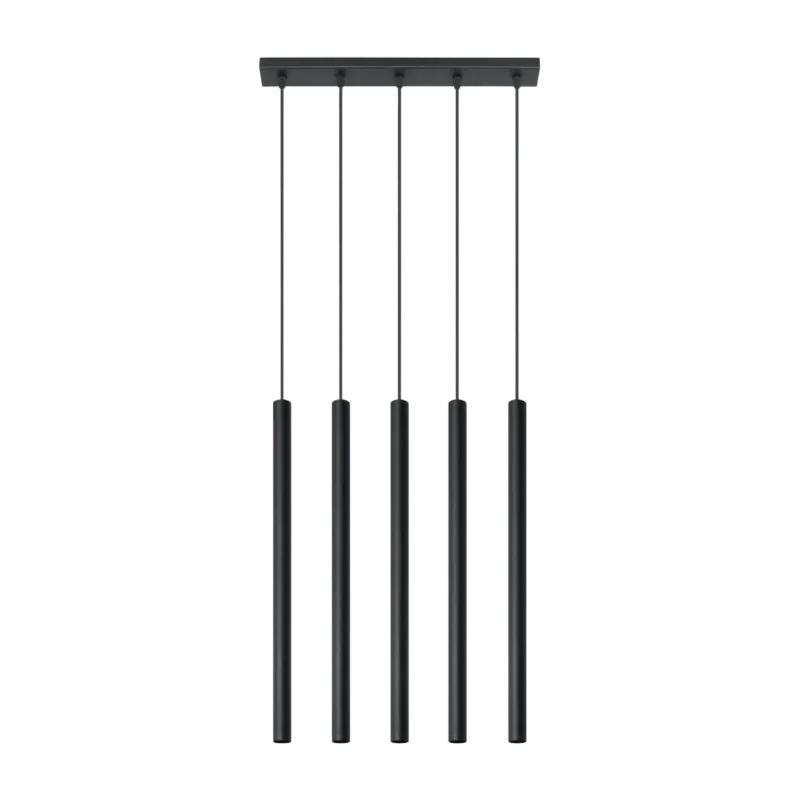 Suspension en acier noir Pastelo 5 - Sollux - The Cool Republic