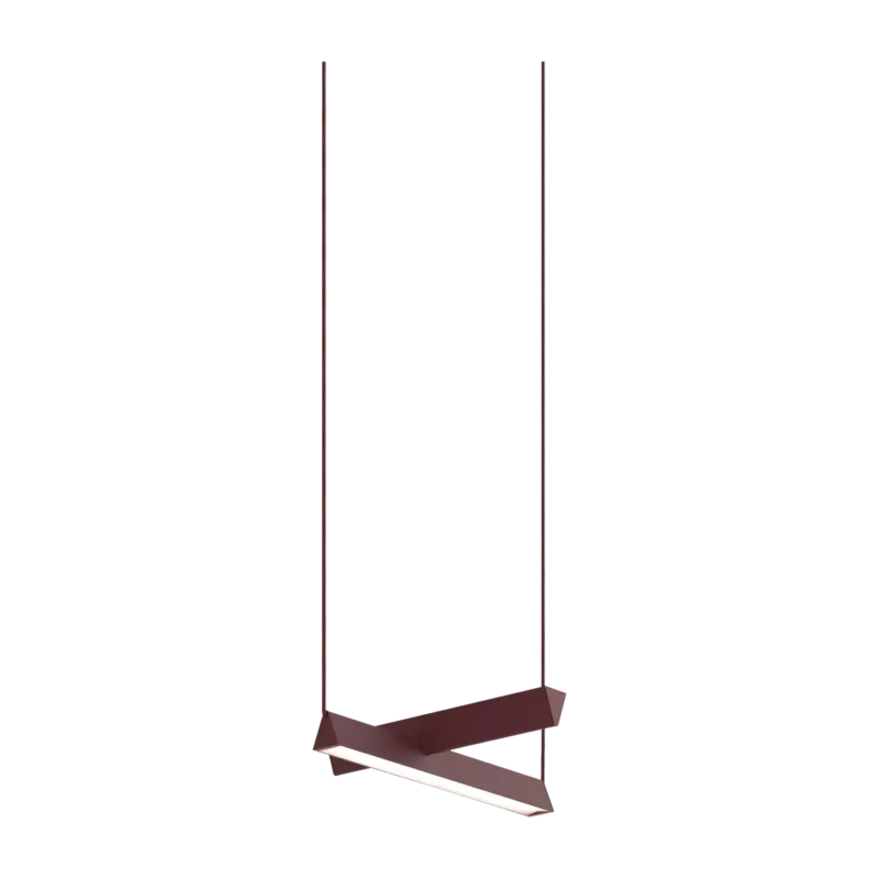 Suspension en aluminium bordeaux Mile n°2 - Lambert & Fils - The Cool Republic