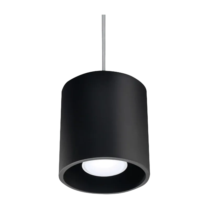 Suspension en aluminium noir Orbis - Sollux - The Cool Republic
