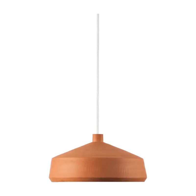 Suspension en argile rouge Flame 28 - Pott - The Cool Republic