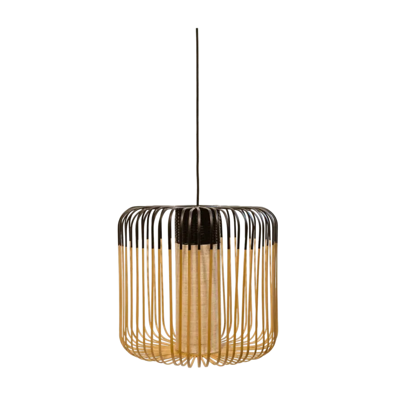 Suspension en bambou noire M Bamboo outdoor - Forestier - The Cool Republic