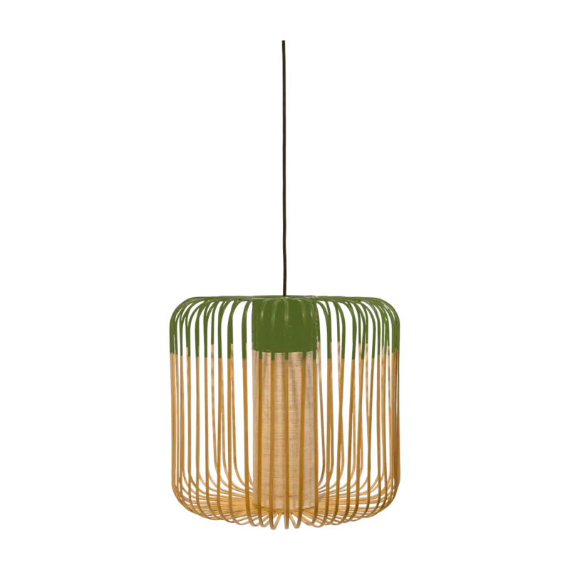 Suspension en bambou verte M Bamboo - Forestier - The Cool Republic