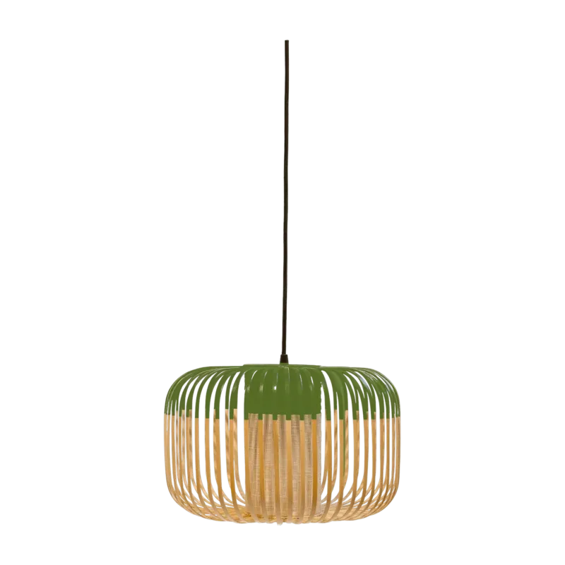 Suspension en bambou verte S Bamboo - Forestier - The Cool Republic