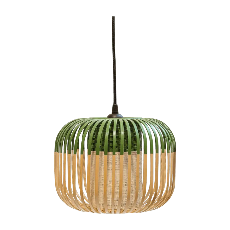 Suspension en bambou verte XS Bamboo - Forestier - The Cool Republic