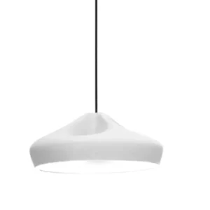 Suspension en céramique blanche 16x34cm Pleat Box 36 - Marset - The Cool Republic