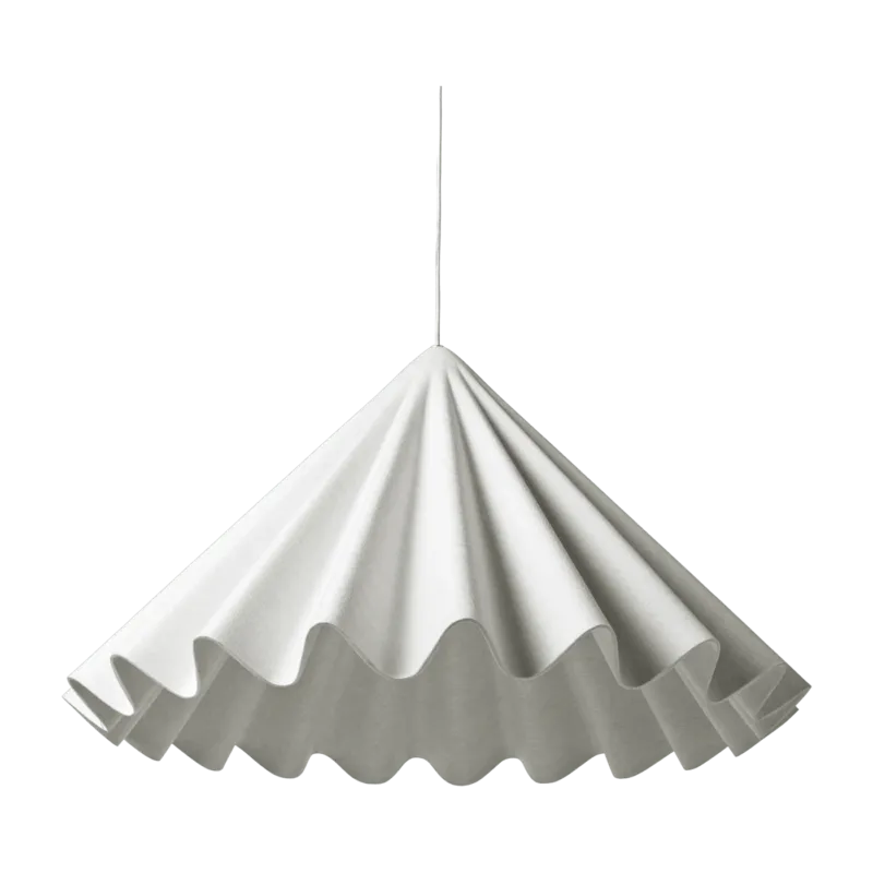 Suspension en feutre blanc 95cm Dancing - Audo - The Cool Republic