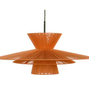 Suspension en fils de coton orange 26x60cm Solle - Fest Amsterdam - The Cool Republic