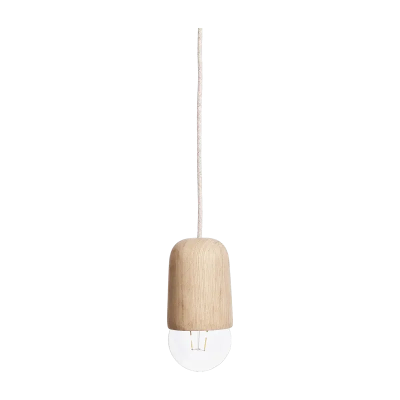 Suspension en frêne naturel 10,5 cm Luce - Hartô - The Cool Republic