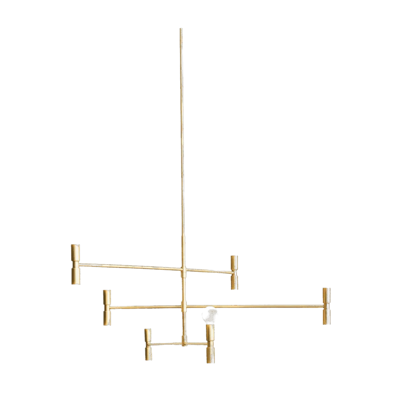 Suspension en laiton 108 cm Dot Atomium - Lambert & Fils - The Cool Republic