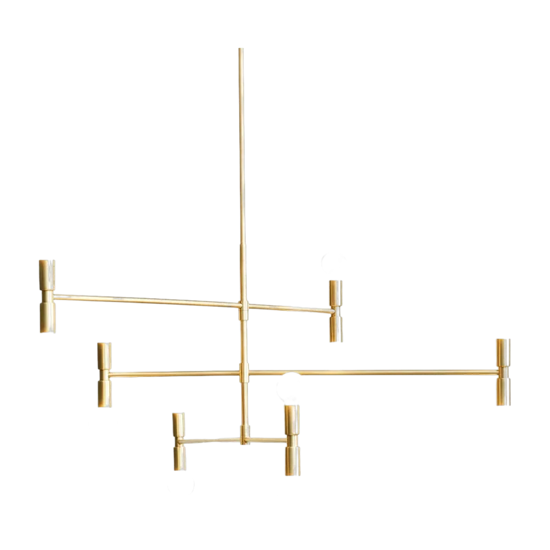 Suspension en laiton 62 cm Dot Atomium - Lambert & Fils - The Cool Republic