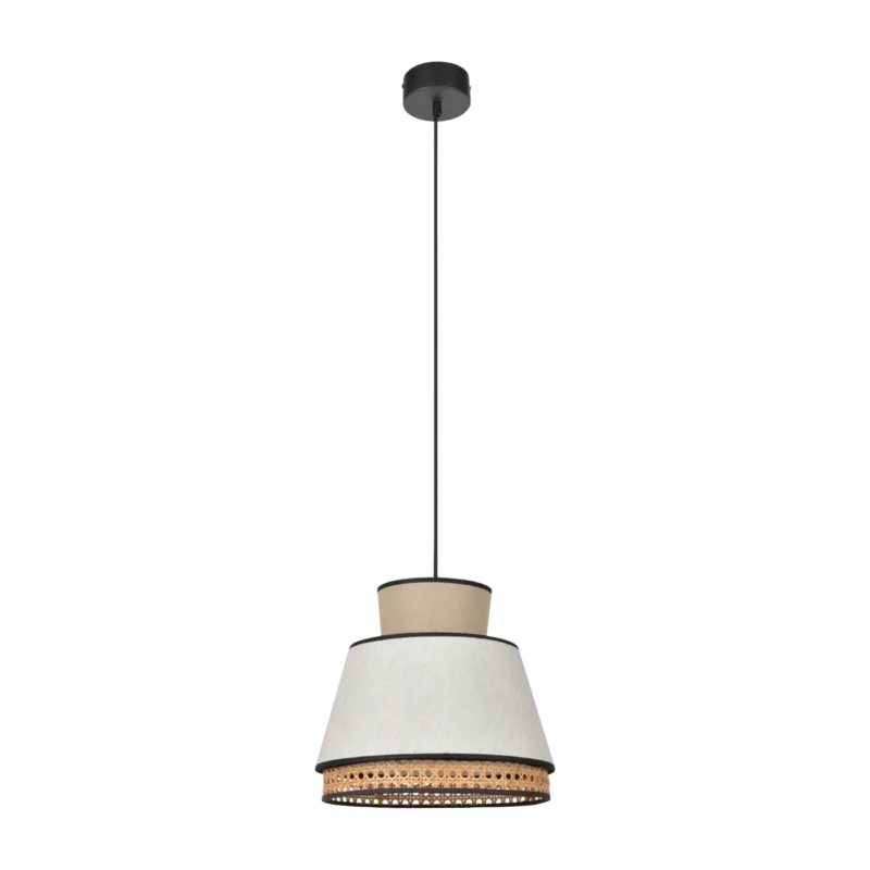 Suspension en lin nude 173 x 30 cm Singapour - Market set - The Cool Republic