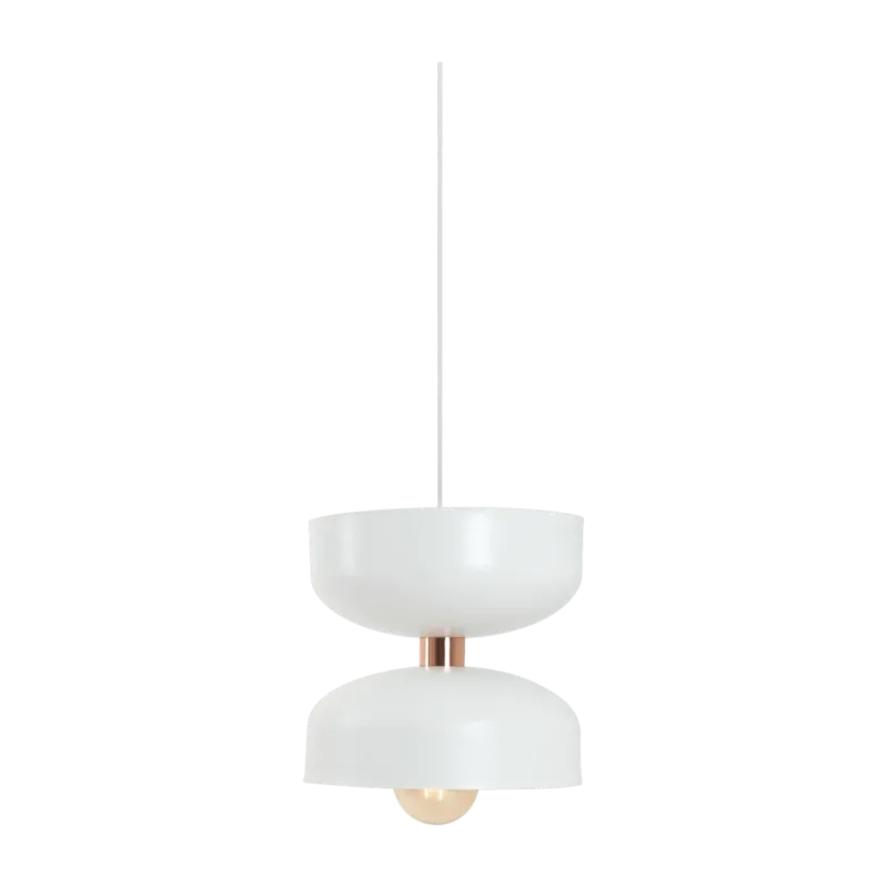 Suspension en métal blanc 22,5 cm Woman - Custom Form - The Cool Republic