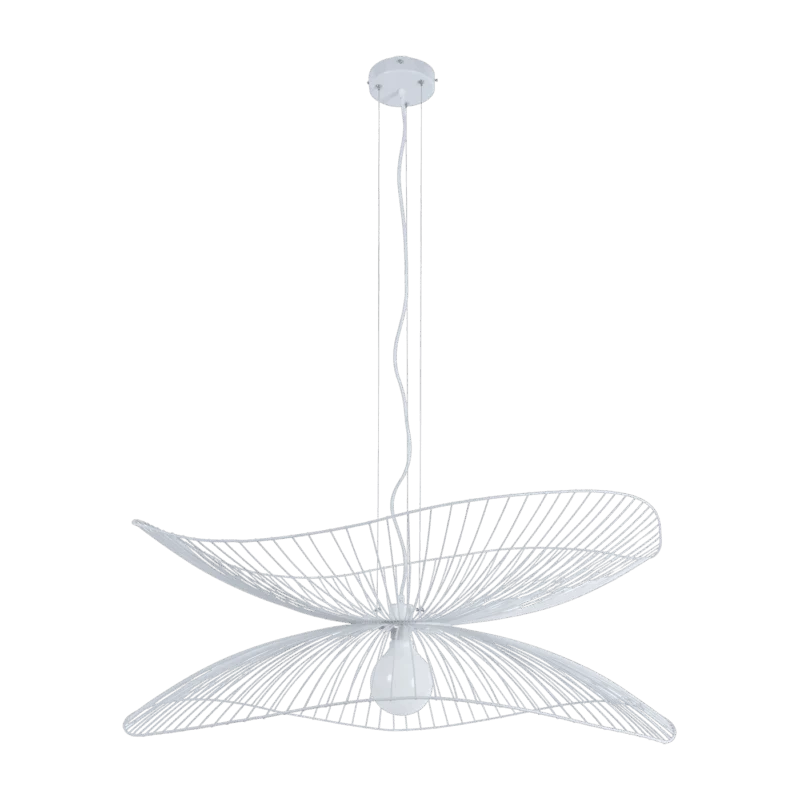 Suspension en métal blanche L Libellule - Forestier - The Cool Republic
