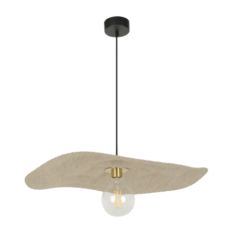 Suspension en métal et lin 68 cm Rivage - Market set - The Cool Republic