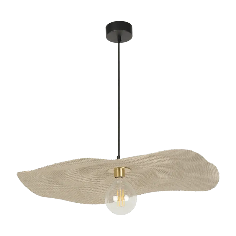 Suspension en métal et lin 78 cm Rivage - Market set - The Cool Republic