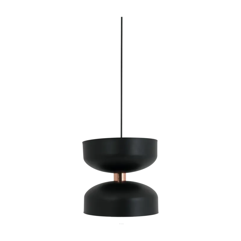 Suspension en métal noir 22,5 cm Woman - Custom Form - The Cool Republic