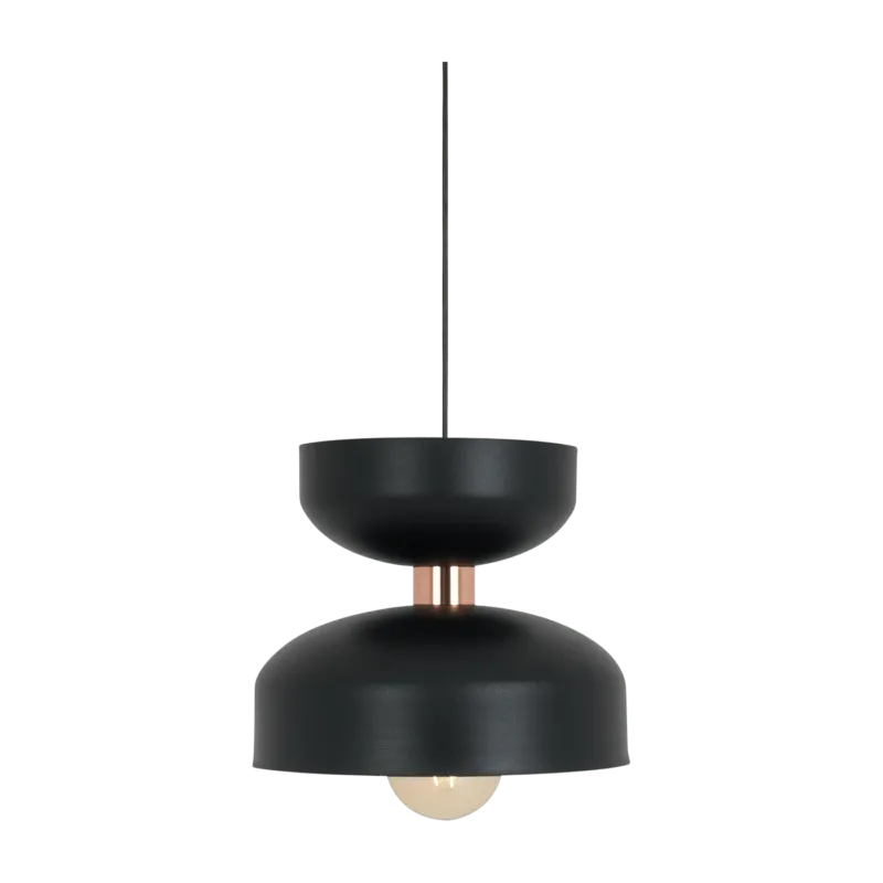 Suspension en métal noir 22,5 et 30 cm Woman - Custom Form - The Cool Republic